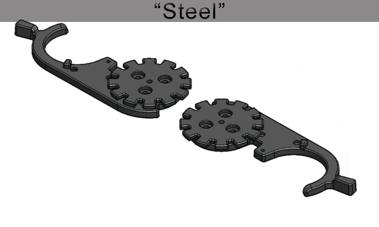 Table Connectors - Type “Steel” (1 half-part)