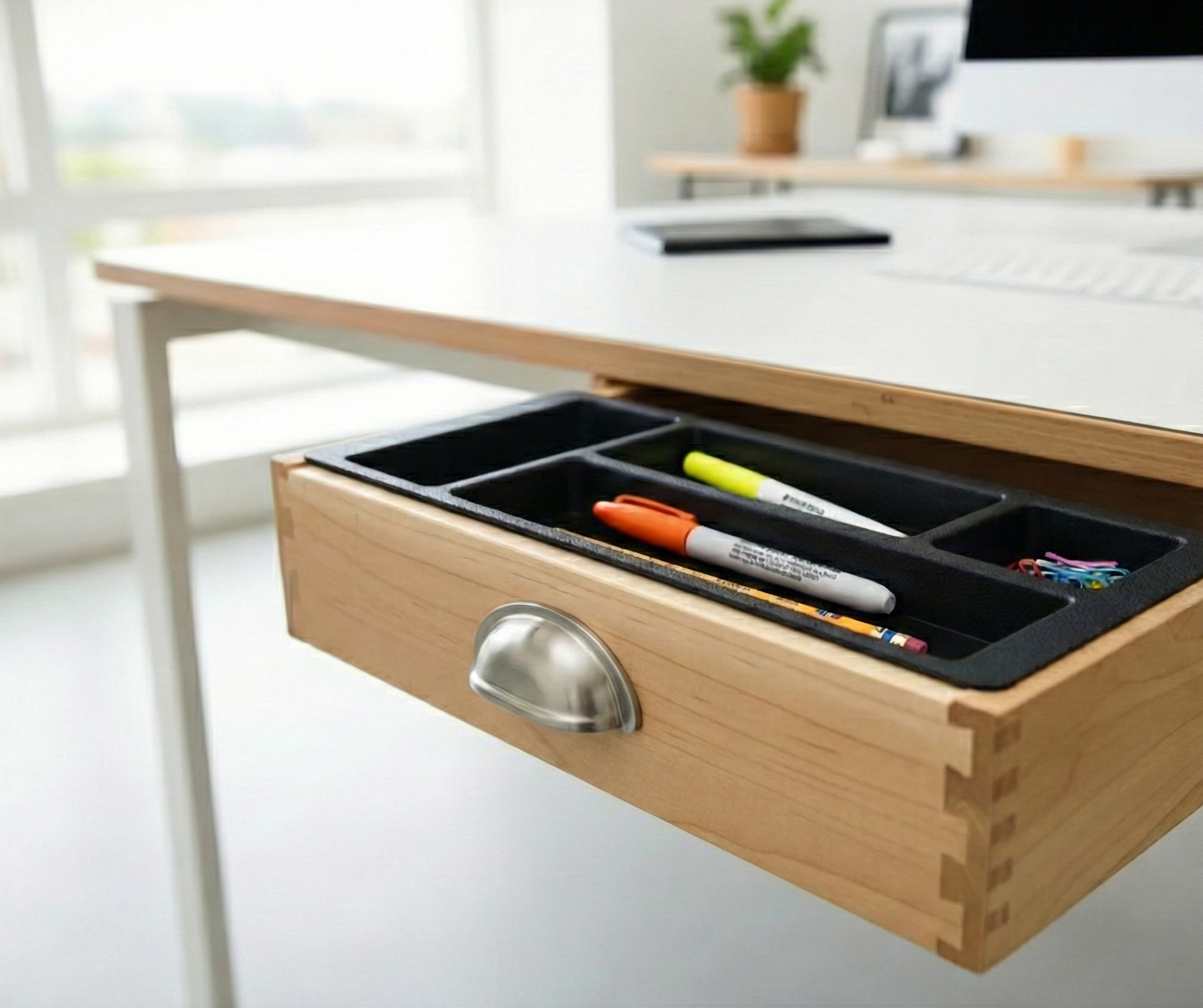 Pencil insert tray 