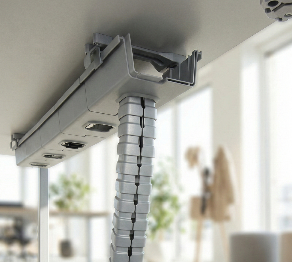 Cable Routing Trough - Fold Fastening Set