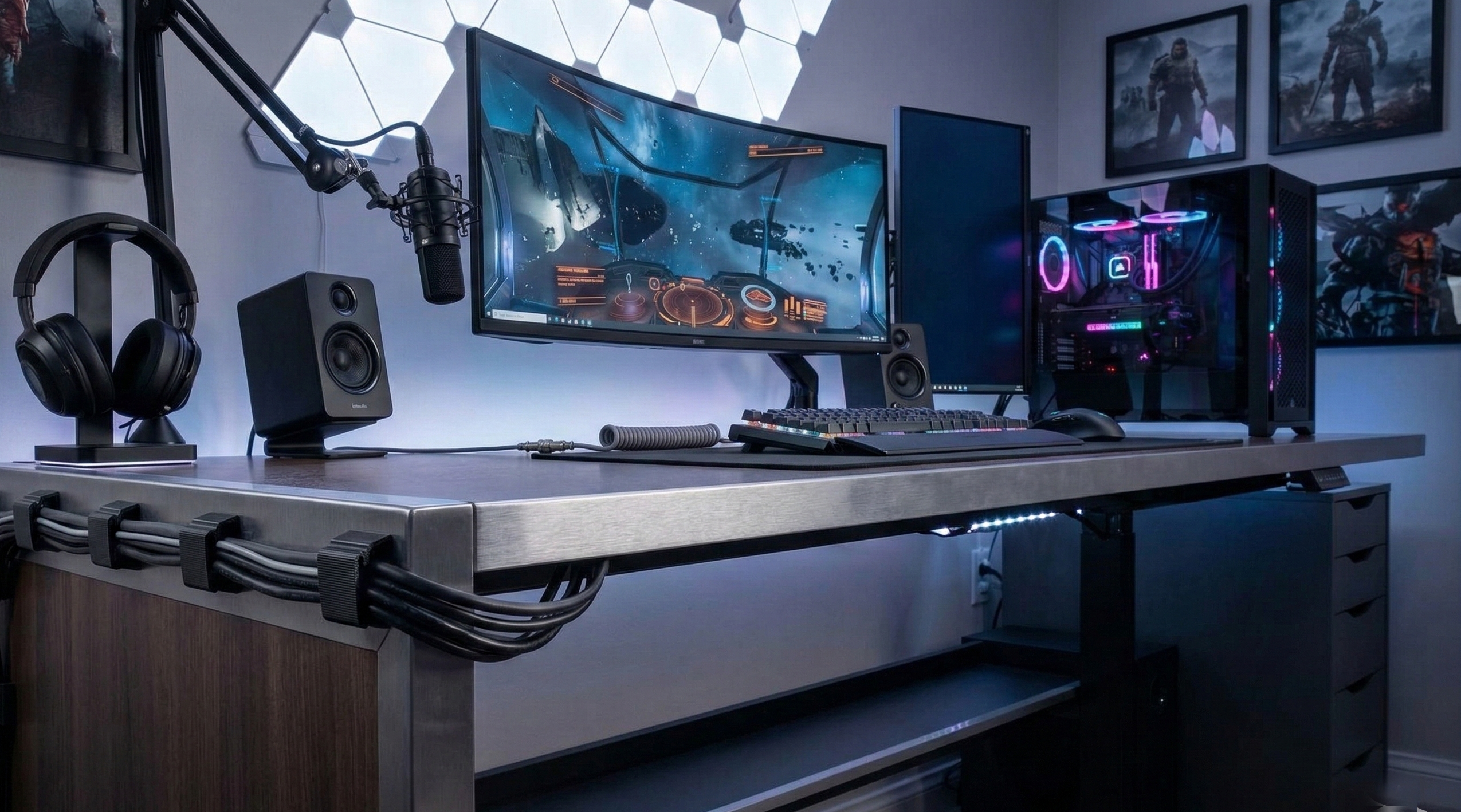 LatchedCableAnchorInGamingRoom