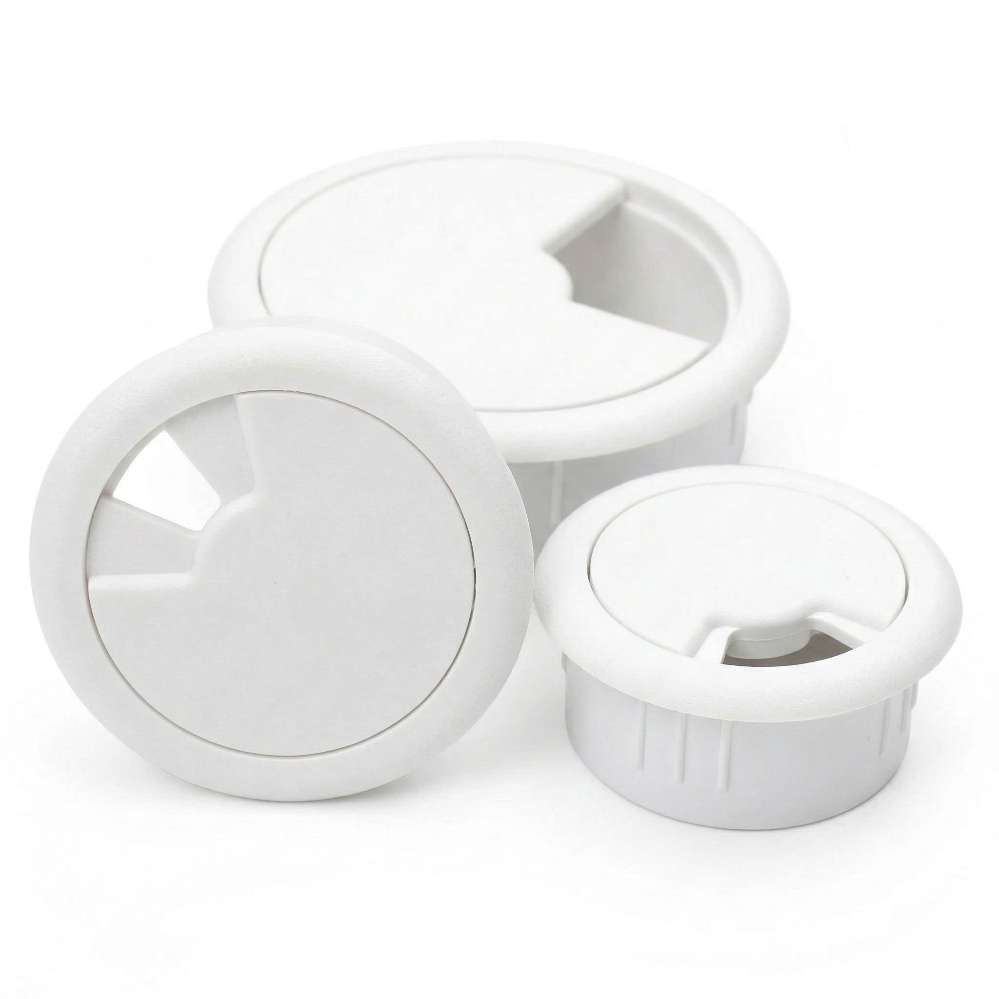 White Multii-fit Adjustable Grommet
